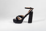 Sky High Platform Sandals Black