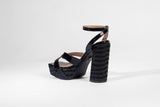 Sky High Platform Sandals Black