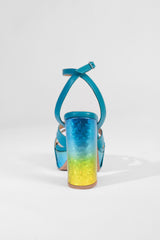 Sky High Platform Sandals Sky Blue
