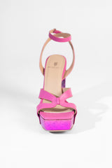Sky High Platform Sandals Pink Mimosa