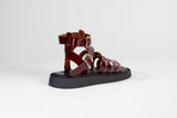 Roman Sandals Mahogany Brown