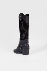 Spade Boots Black