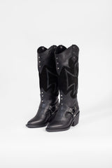 Spade Boots Black