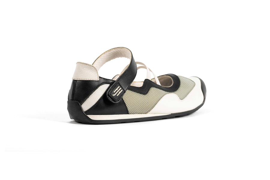Vector Ballet Sneakers Monochrome