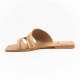 Kira Flat Slippers Nude