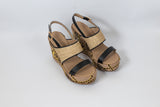 Sahar Wedge Sandals Black