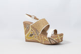 Sahar Wedge Sandals White