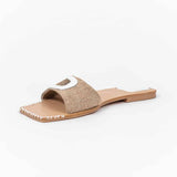 Sahar Slippers White