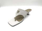 Tide Thong Mules White