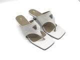 Tide Thong Mules White