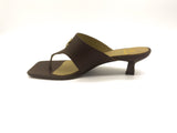 Tide Thong Mules Brown