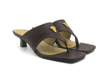 Tide Thong Mules Brown