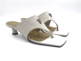 Tide Thong Mules White