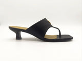 Tide Thong Mules Black