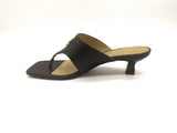 Tide Thong Mules Black