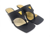 Tide Thong Mules Black