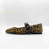 Big Shot Ballet Flats Leopard