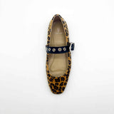 Big Shot Ballet Flats Leopard