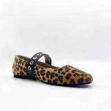 Big Shot Ballet Flats Leopard