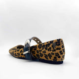 Big Shot Ballet Flats Leopard