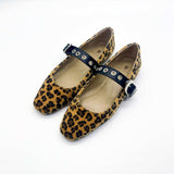 Big Shot Ballet Flats Leopard