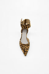 Buckled Kitty Pump Leopard