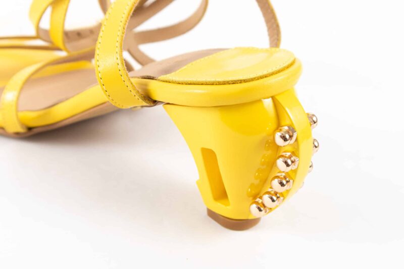 Swirl Sandals Yellow - Image 7