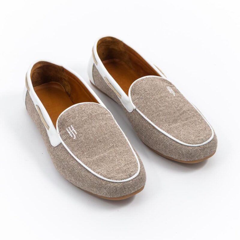 Flax Loafers White - Image 3