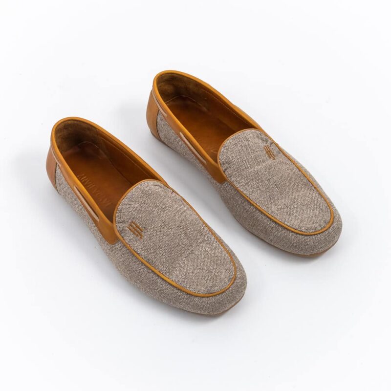 Flax Loafers Camel - Image 3