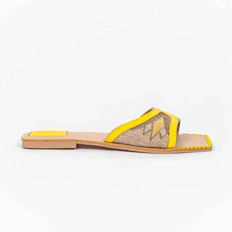 Sahar Slippers Yellow - Image 6