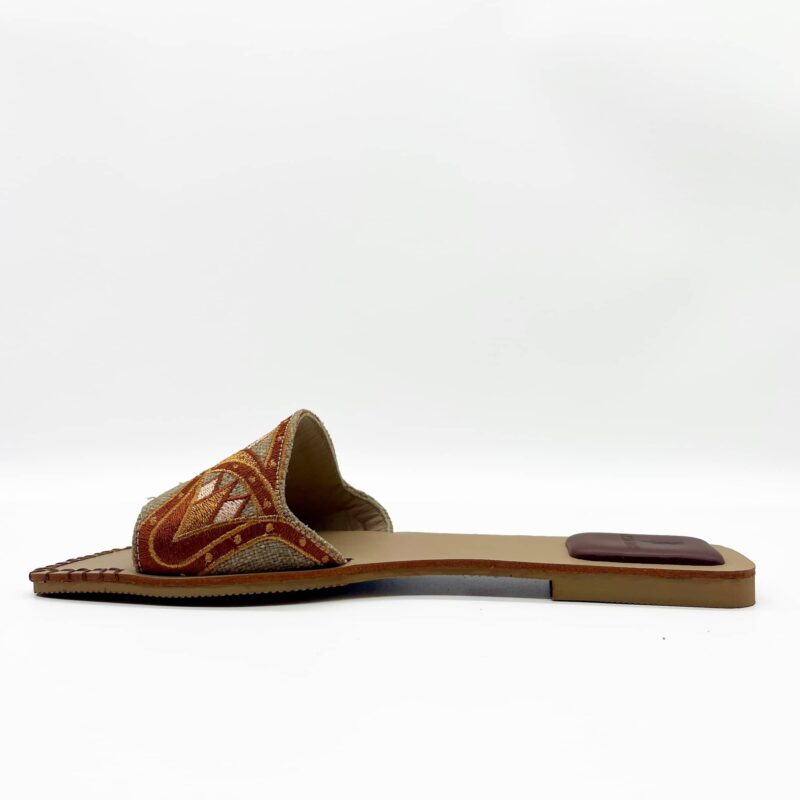 Nile Slippers Tan - Image 7