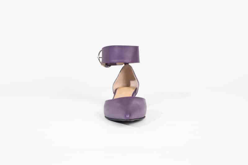 Buckled Kitty Pumps Indigo Purple - Image 3