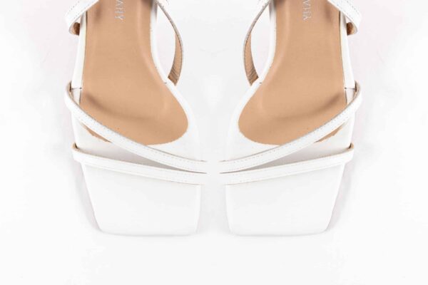 Swirl Sandals White - Image 4