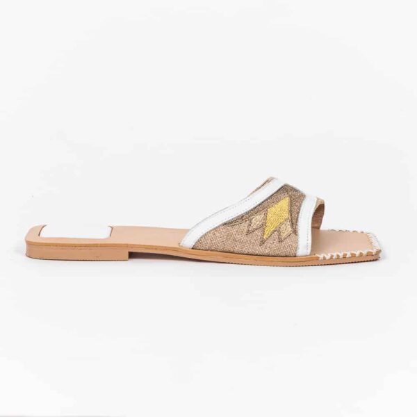 Sahar Slippers White - Image 4