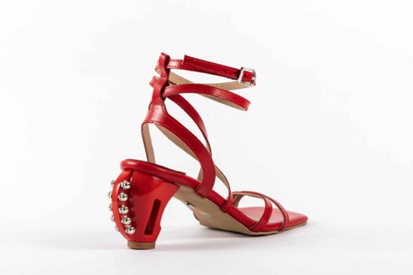 Swirl Sandals Red - Image 7