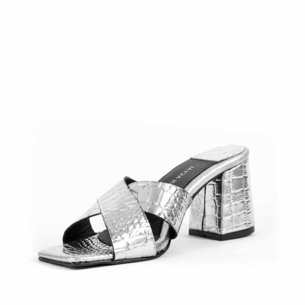 Crossover Mules Silver - Image 6