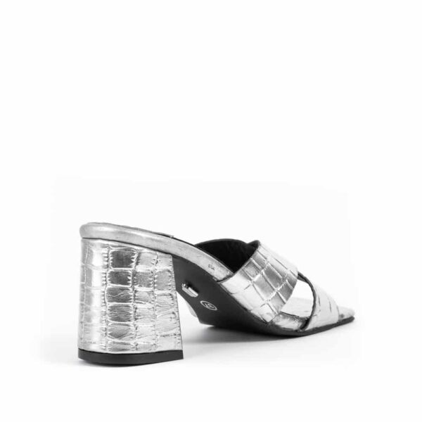 Crossover Mules Silver - Image 7