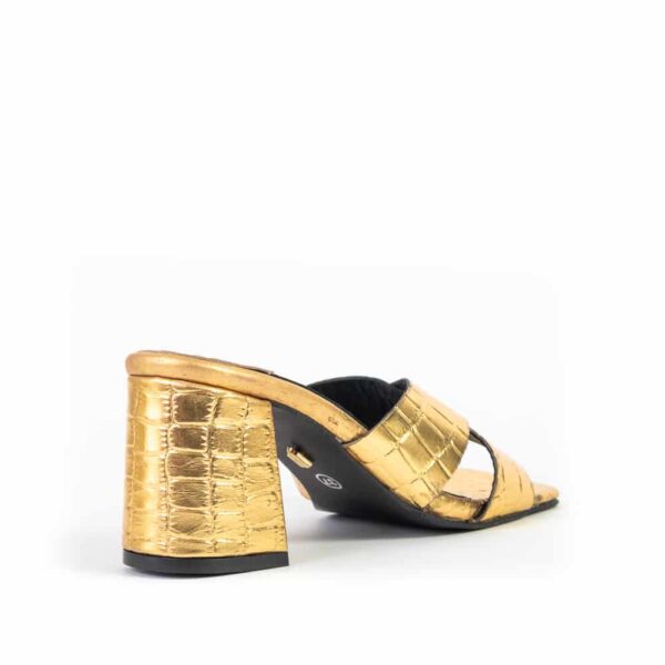 Crossover Mules Gold - Image 6