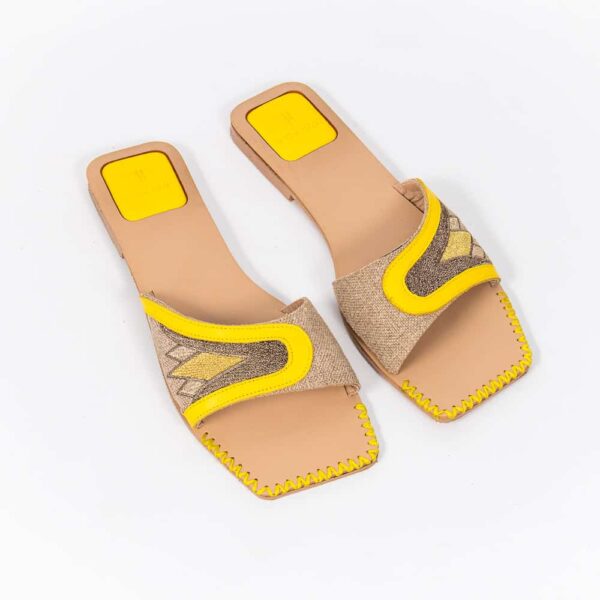 Sahar Slippers Yellow