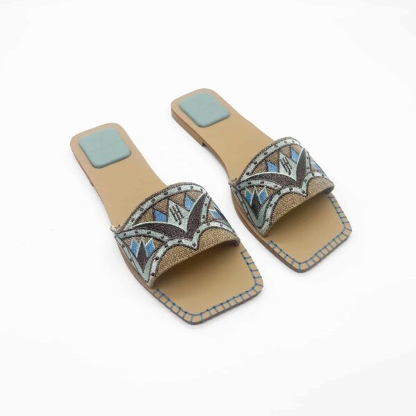 Nile Slippers Blue - Image 6