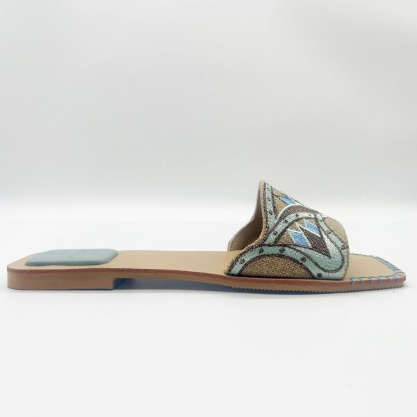 Nile Slippers Blue - Image 4