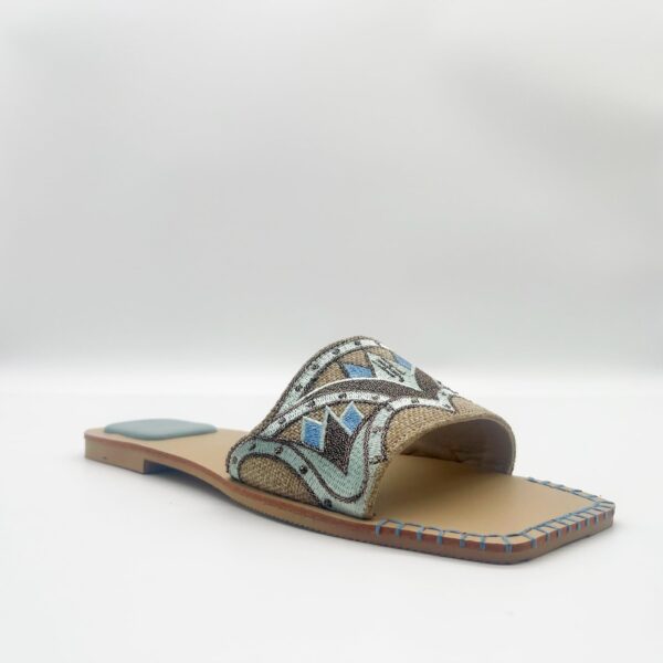 Nile Slippers Blue - Image 3