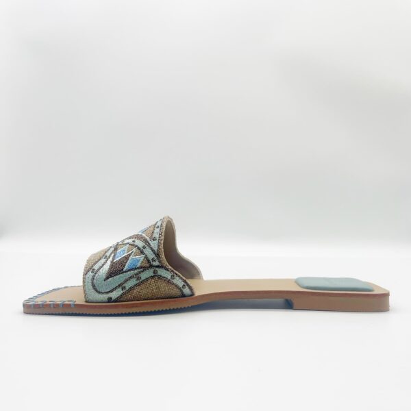 Nile Slippers Blue - Image 2