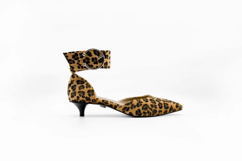 Buckled Kitty Pumps Leopard