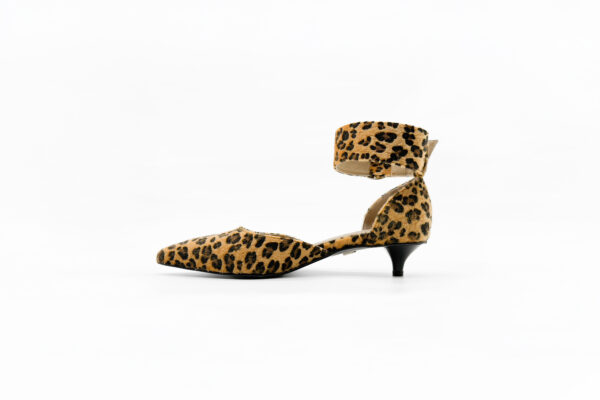 Buckled Kitty Pump Leopard - Image 4