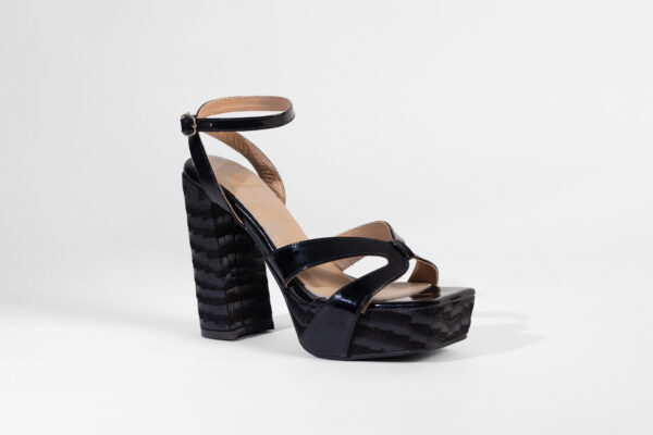 Sky High Platform Sandals Black - Image 2
