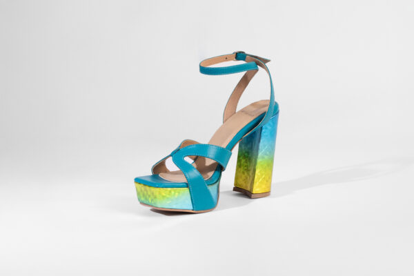 Sky High Platform Sandals Sky Blue - Image 6
