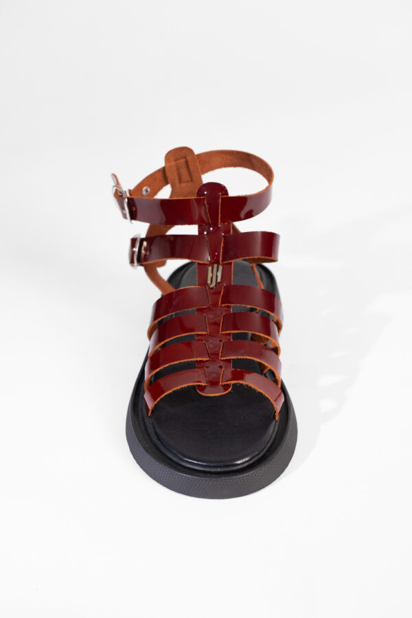 Roman Sandals Mahogany Brown - Image 3