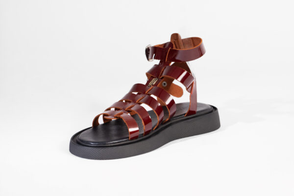 Roman Sandals Mahogany Brown - Image 2