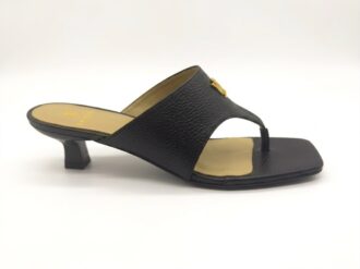 Tide Thong Mules Black